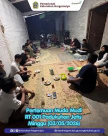 PERTEMUAN MUDA MUDI RT 001 PADUKUHAN JETIS